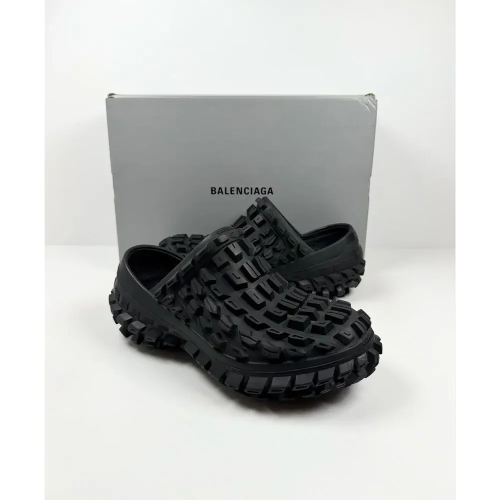 Size 9.5US - Balenciaga Defender Rubber Clog